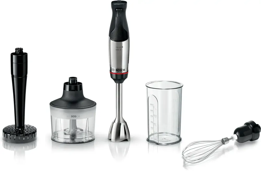 Mixer vertical BOSCH ErgoMaster MSM6M633 1000 W inox/negru