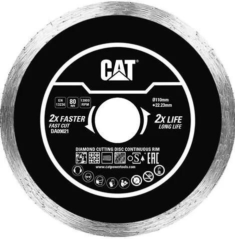 CAT Disc diamantat, continuu CAT DA09021, cu segment de 7 mm inaltime