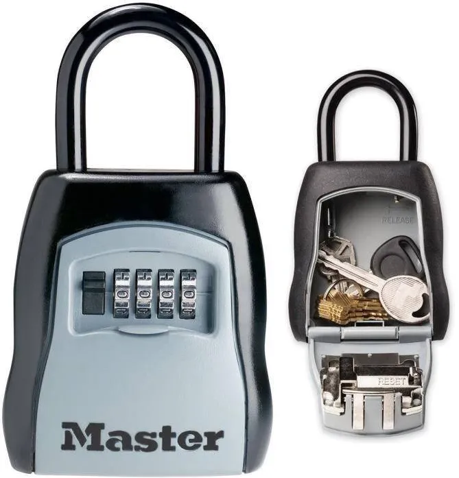 Master Lock Seif pentru chei Master Lock 5400EURD, format M, cu maner, 15,7x9x4cm