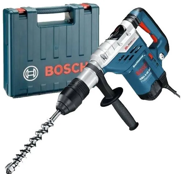 BOSCH GBH 5-40 DCE - Rotopercutor SDS-Max, 1150 W, 8.8 J, sistem antivibratii, led service, turatie reglabila, valiza plastic