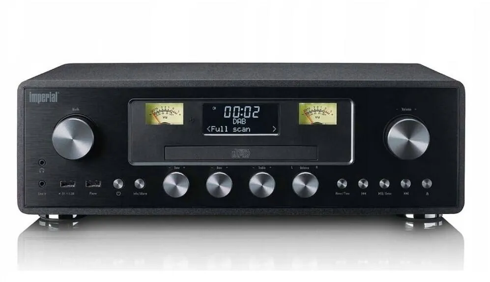 Imperial Radio cu ceas Imperial DABMAN280CDBK negru