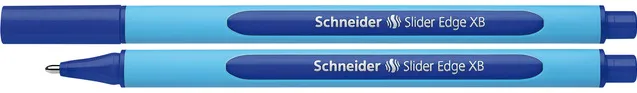 Schneider Pix Schneider Slider Edge XB, rubber grip, varf 1.4mm - scriere albastra