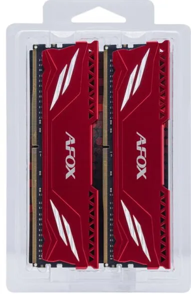 AFOX GAMING DDR4 2X16GB 3200MHZ CL16 RANK1 XMP2 RED