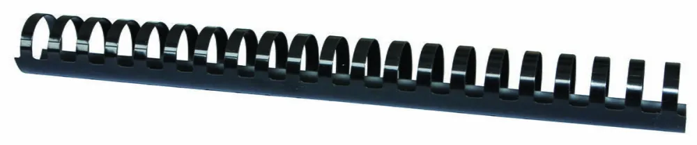 Office Products Inele plastic 28 mm, max 270 coli, 50buc/cut Office Products - negru