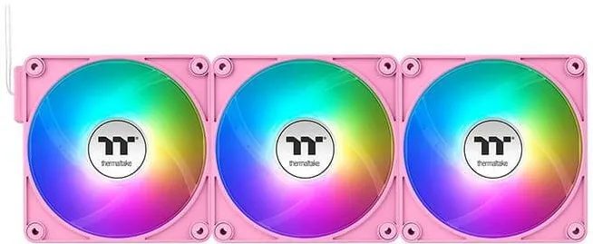 Thermaltake Ventilator PC CT140 EX ARGB roz 3x14cm set 3 buc