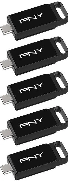Memorie USB PNY 64GB Elite USB 3.2 TYPE-C 5-Pack retail