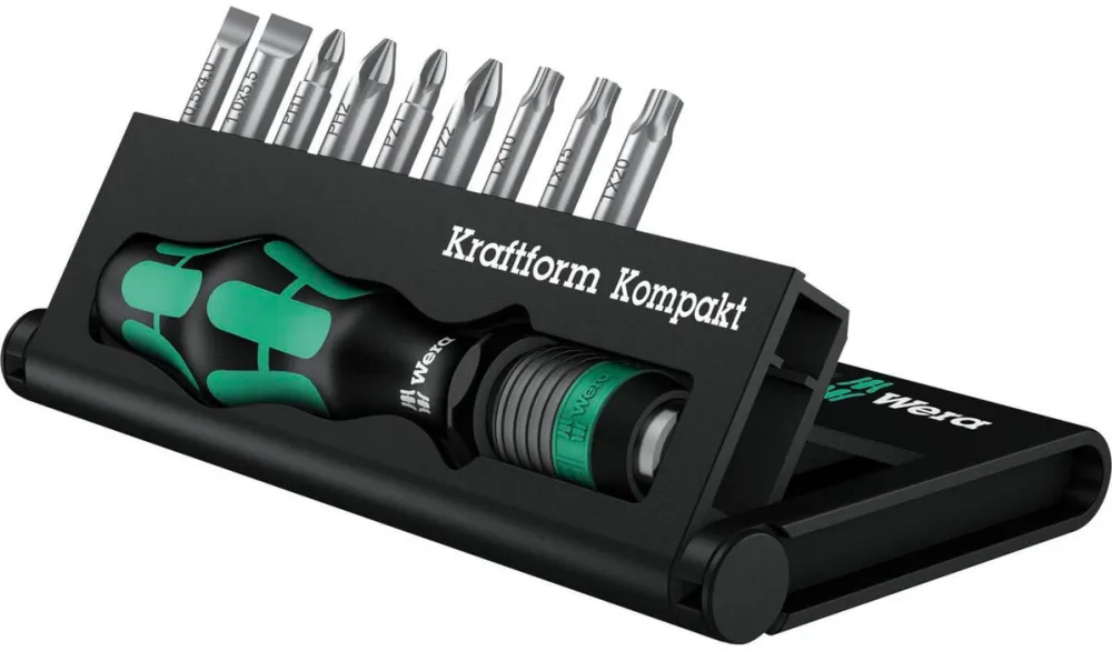 WERA Kraftform Kompakt 10 Bit-Check