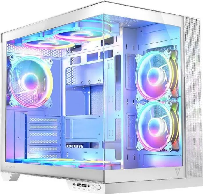 Carcasa PC Modecom Volcano Panorama Apex ARGB 7F White