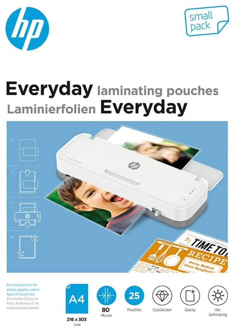 HP HP Everyday lamination film A4 25 pc(s)