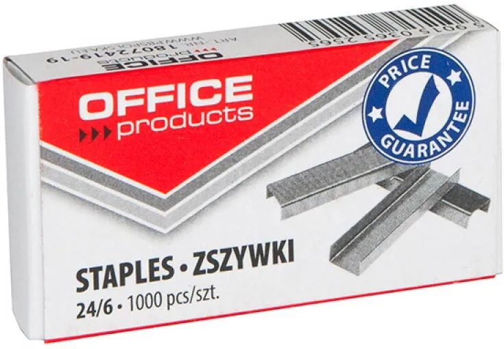 Office Products Capse 24/6, 1000/cut, Office Products