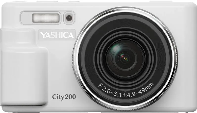 Aparat foto compact Yashica City 200 alb