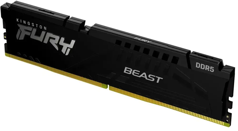 Memorie RAM Kingston DIMM 8GB DDR5-6000 (black, KF560C36BBE-8BK, Beast, AMD EXPO)