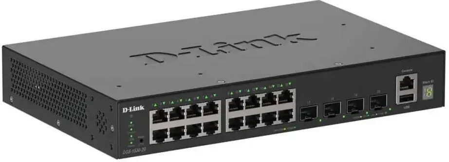 Switch D-Link cu management D-Link DGS-1530-20/E