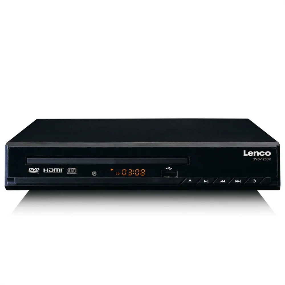 DVD Player Lenco Player DVD/CD Lenco, USB/HDMI, Negru