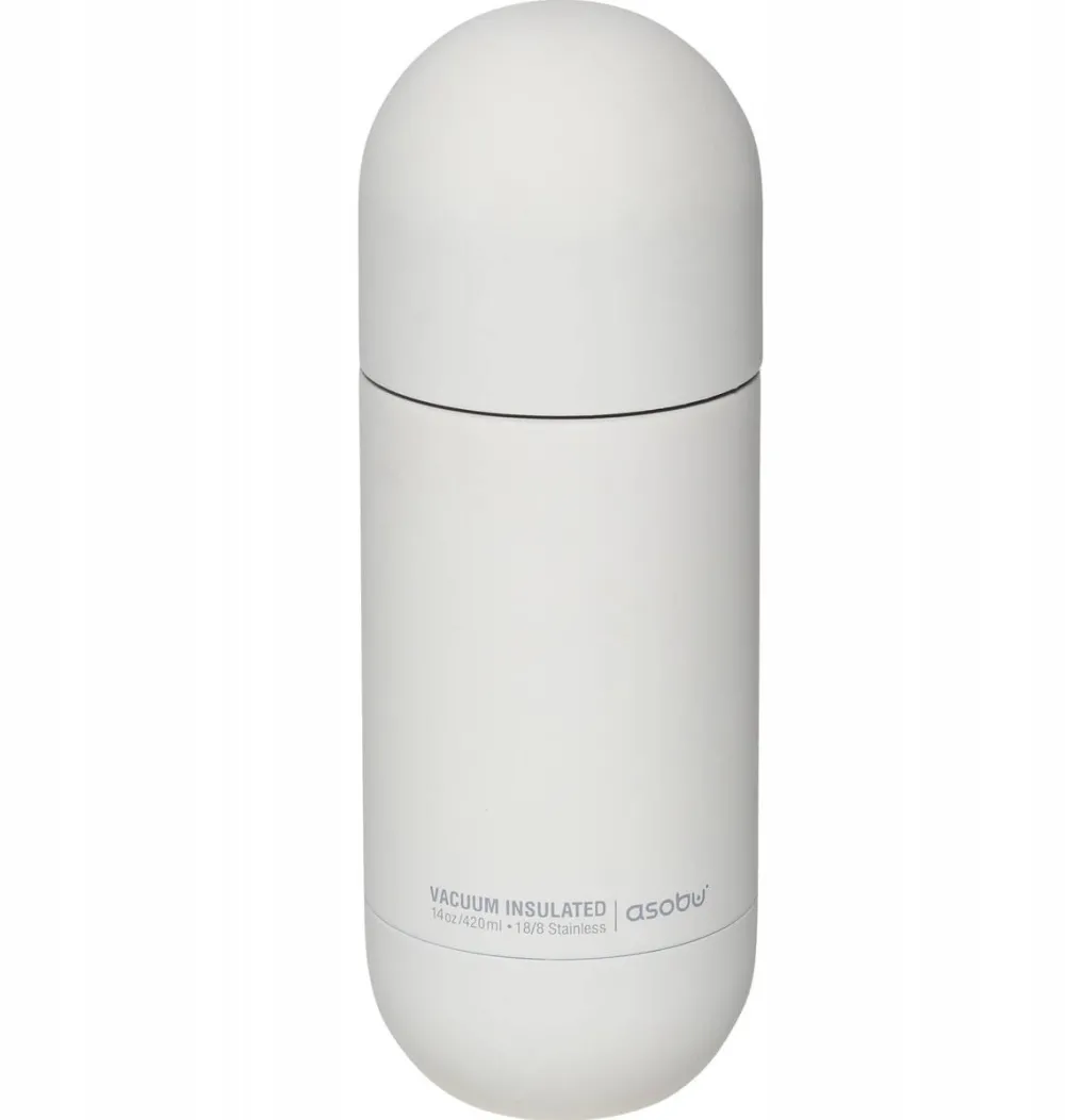 Asobu Orb Bottle Weiss 0.46L - Termos Elegant, Izolat Termic