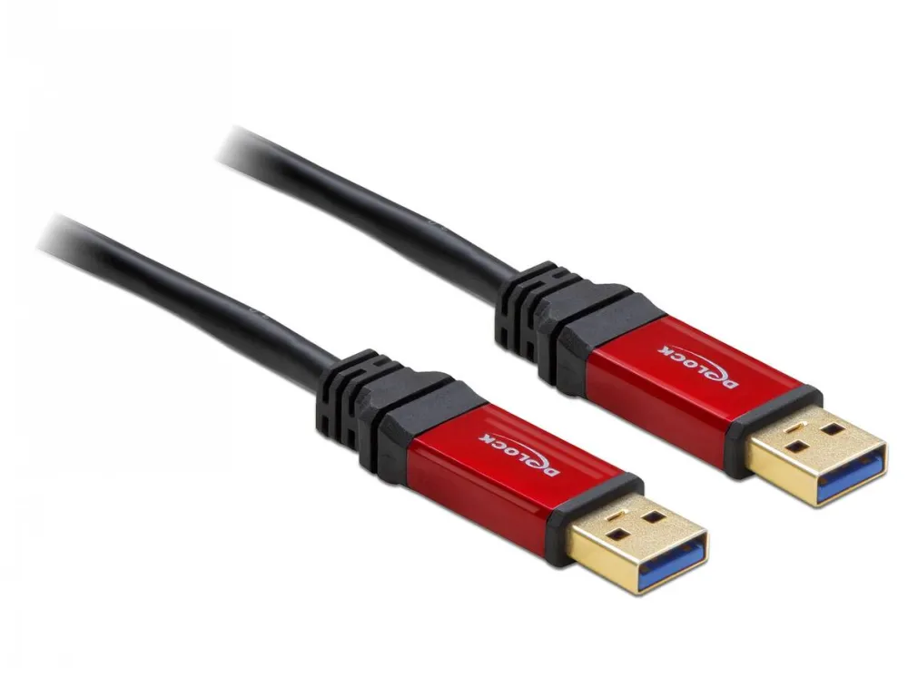 DELOCK 82745, Premium - USB cable - USB Type A to USB Type A - 2 m
