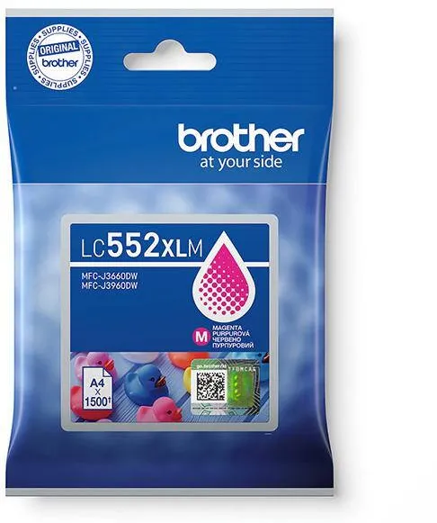 Cartus Imprimanta Brother Cartus cerneala original Brother LC552XLM