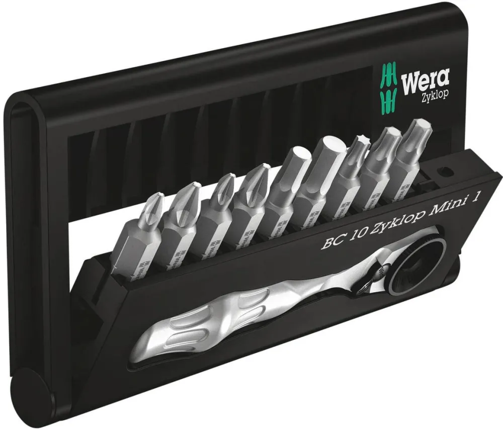 WERA Bit-Check 10 Zyklop Mini 1