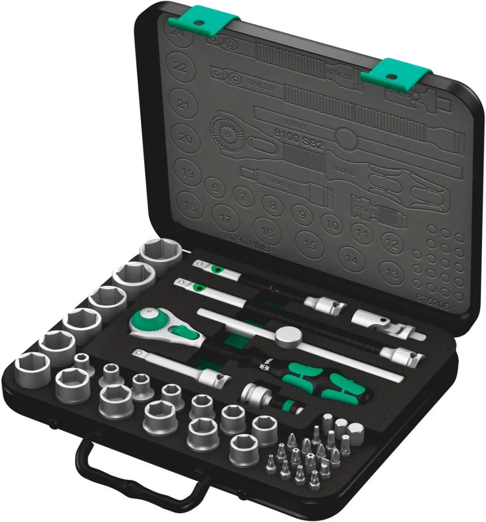 WERA Set de clichet 8100 SB