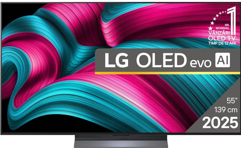 Televizor LG Smart OLED 55C51LA Seria evo C5 139cm 4K UHD HDR