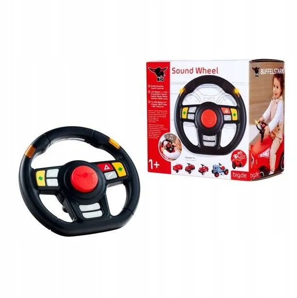 Volan interactiv BIG pentru copii, sunete, 30x45cm