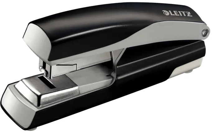 Leitz Capsator cu capsare plata, 40 coli, metalic, LEITZ 5523 - negru
