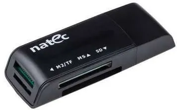 Card Reader Natec MINI ANT 3 SDHC, MMC, M2, Micro SD, USB 2.0 Black