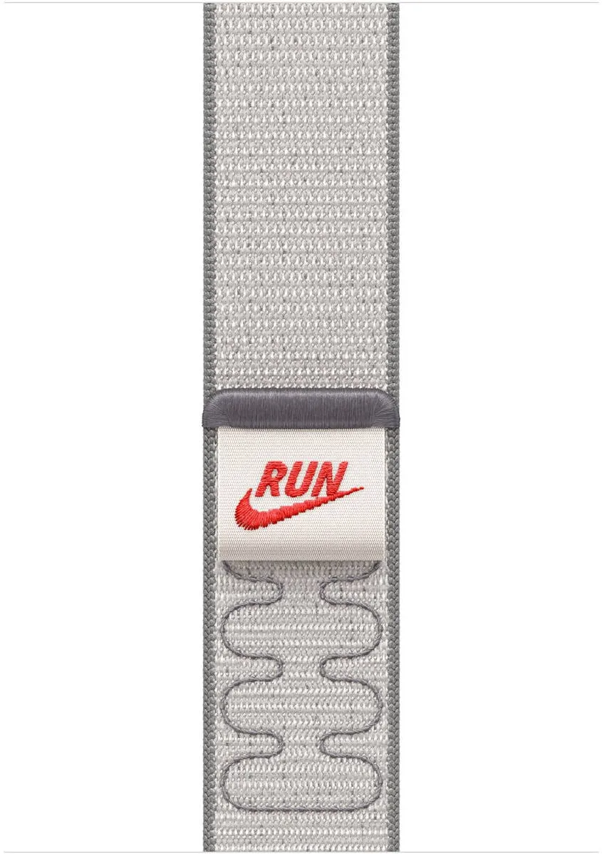 Apple Curea pentru Apple Watch 46mm, Nike Sport Loop, Veiled Grey