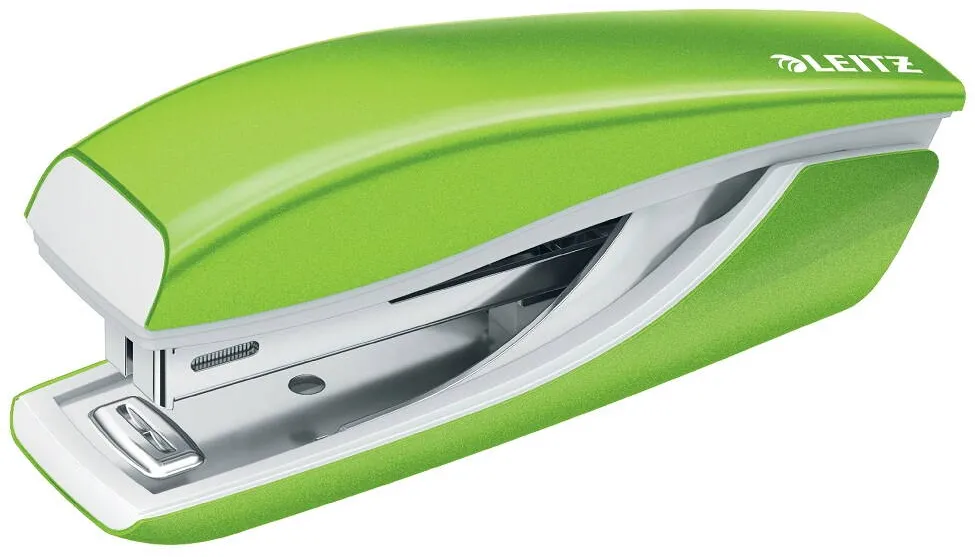 Leitz Capsator metalic LEITZ WOW 5528 MINI NeXXt Series, 10 coli, 1000 capse P2 incluse, verde