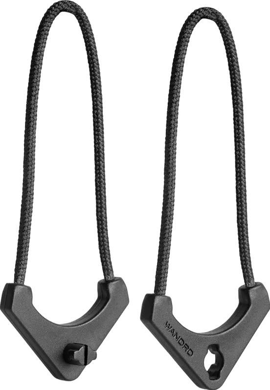 WANDRD WORRYLESS Zipper Puller Black