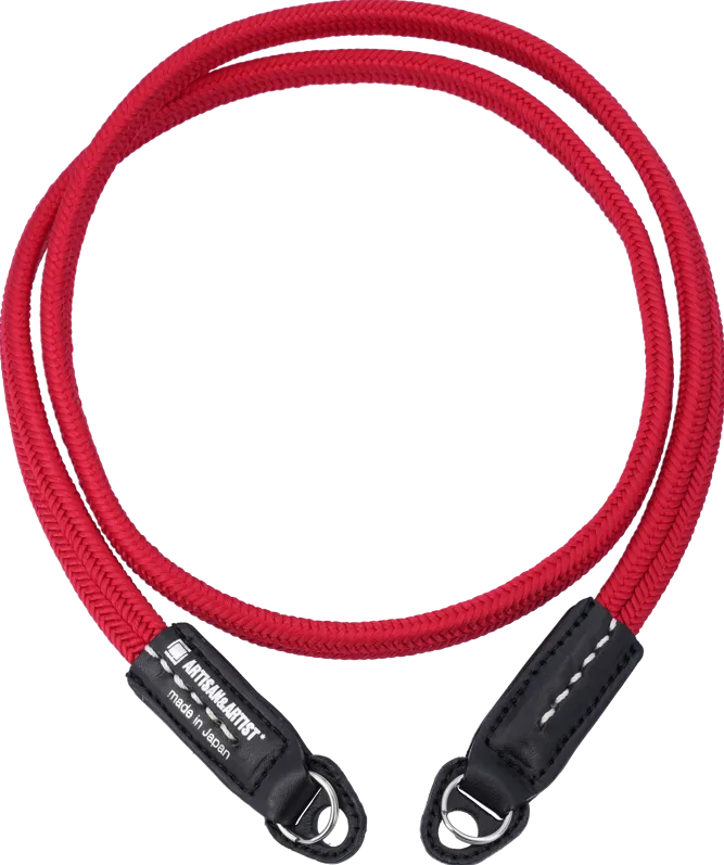 ARTISANARTIST Artisan Artist I ACAM-310A I Silk camera strap, Red