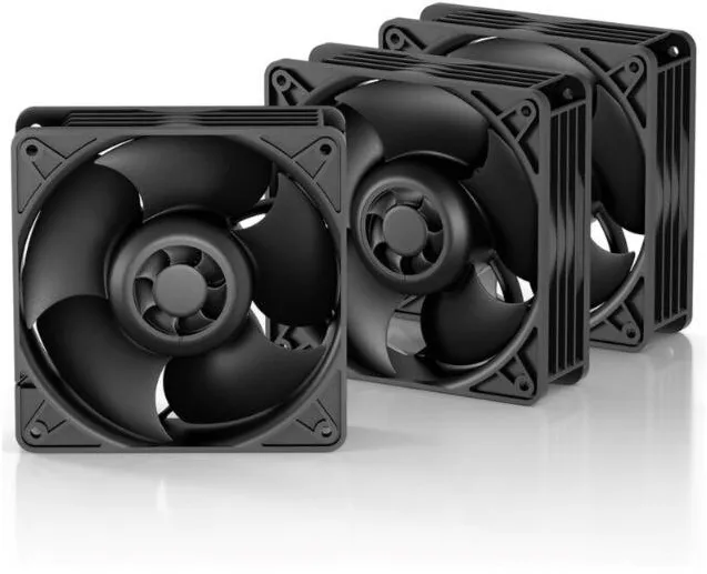 ARCTIC S12038-8K 120mm Black Three Fan Pack