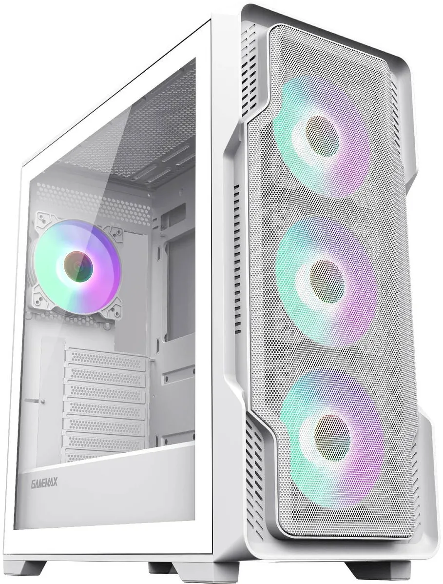 Carcasa PC Gamemax computer Siege WH, Alba, Full Tower
