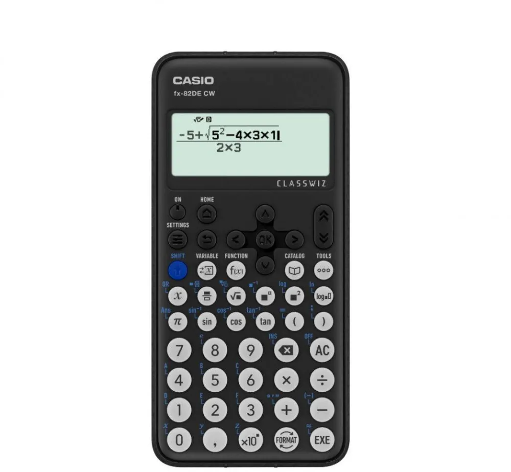 CASIO Calculator de birou FX-82DE CW, negru