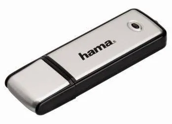 Memorie USB HAMA Fancy 64GB USB 2.0 Black-Silver