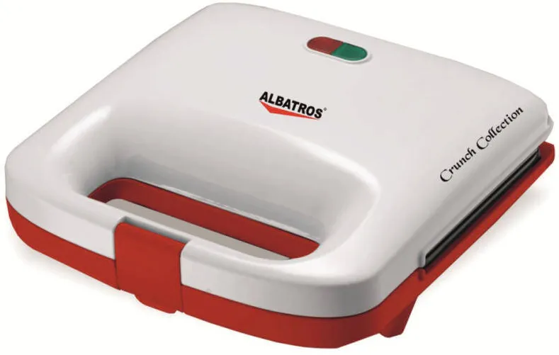 Albatros Sandwich-maker S2A-750 750W Alb Rosu