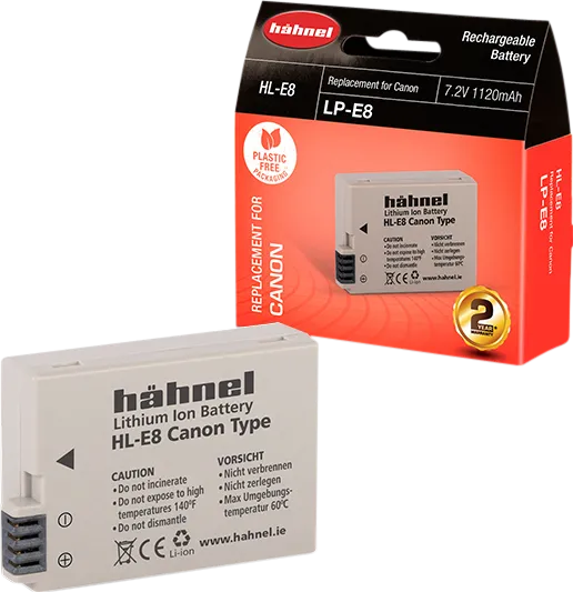 HAHNEL Baterie Canon HL-E8 / LP-E8