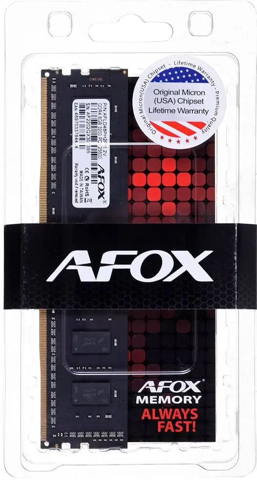 Memorie RAM AFOX AFOX DDR4 16GB 3200MHZ CL22