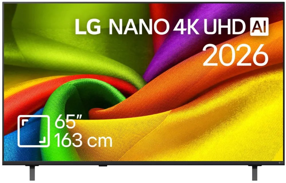 Televizor LG LED 65NU8E0B3LA, 164 cm, Smart, 4K Ultra HD, Clasa E (Model 2026)