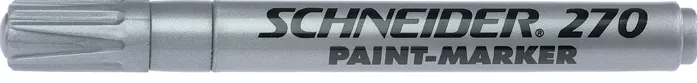 Schneider Marker cu vopsea Schneider Maxx 270, varf rotund 1-3mm - argintiu