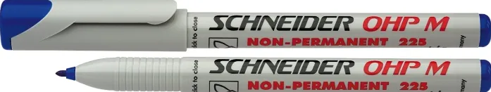 Schneider Universal non-permanent marker Schneider Maxx 225 M, varf 1mm - negru