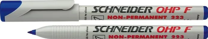 Schneider Universal non-permanent marker SCHNEIDER Maxx 221 S, varf 0.4mm - albastru
