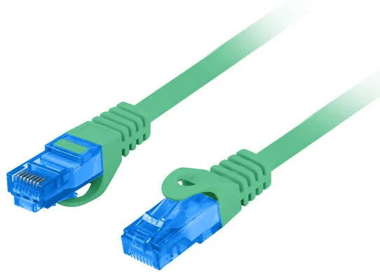 LANBERG Patchcord s/FTP CAT.6A 20M green lszh