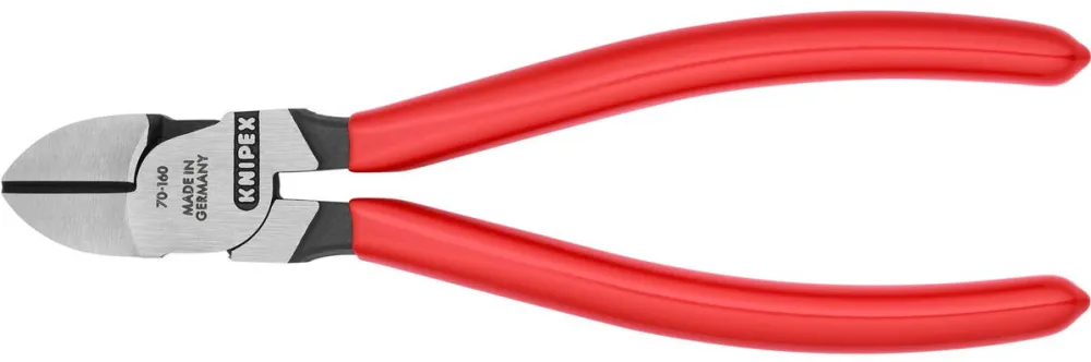 KNIPEX 70 01 160, cleste taiat (rosu, lungime 160 mm)