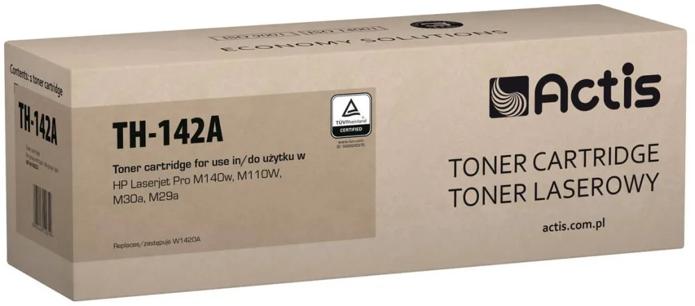 Toner imprimanta ACTIS Actis TH-142A Toner (replacement HP 142A HP142A W1420A, Standard; 950 pages; Black)