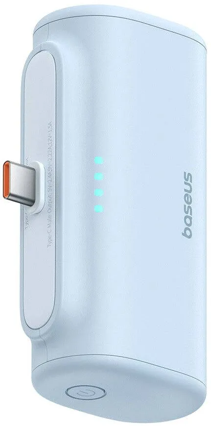 Baseus Baterie externa Compact capacitate 5000mAh, 20W, Albastru