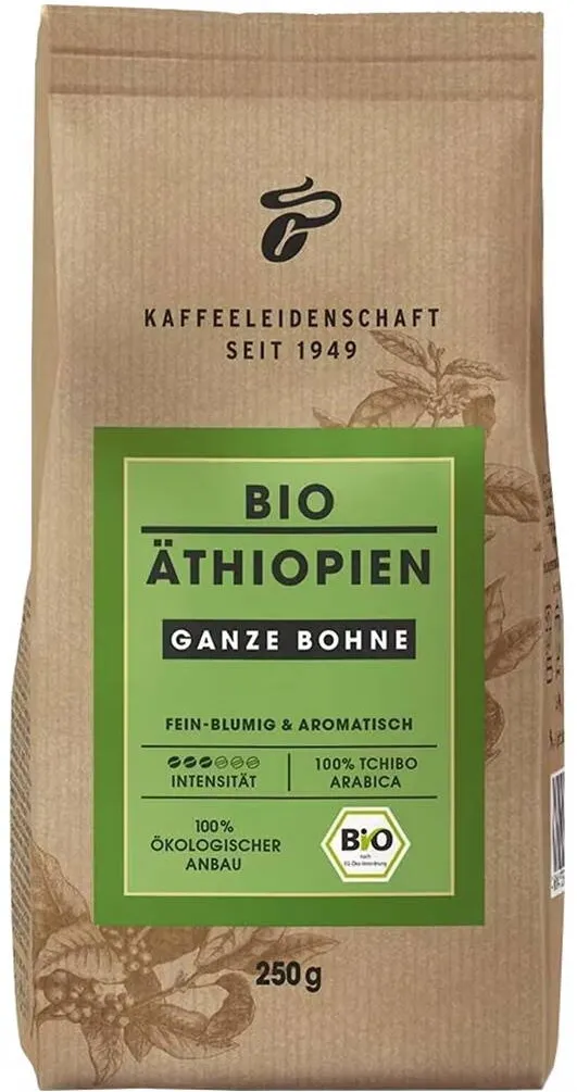 Tchibo Cafea boabe, Tchibo Athiopien, bio, 250 g