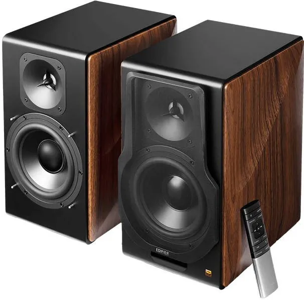 Boxe Edifier Boxe Edifier 2.0 S3000MKII, 256W RMS, Bluetooth, Telecomanda wireless, Maro