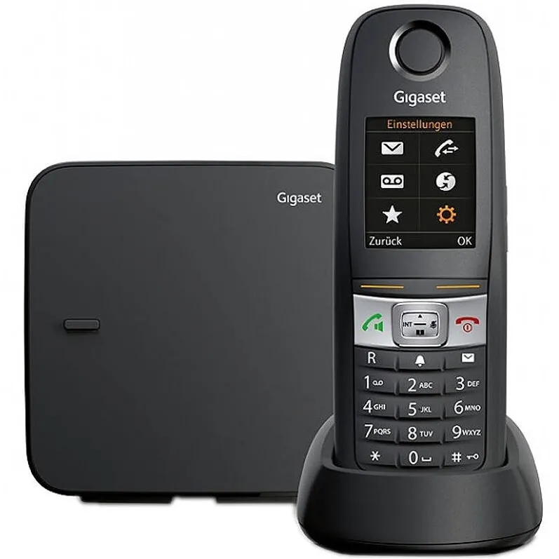 Telefon Fix Gigaset Telefon DECT fara fir Gigaset E630, Caller ID, Negru