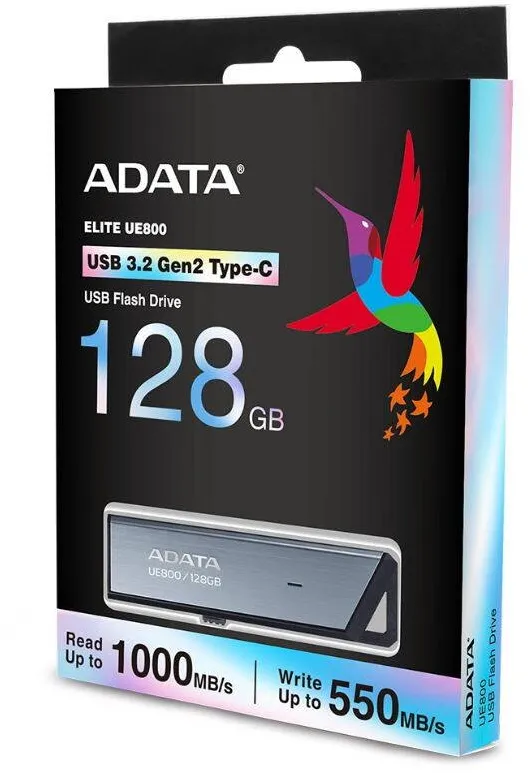 Memorie USB ADATA Elite UE800 128GB USB3.2-C Gen2